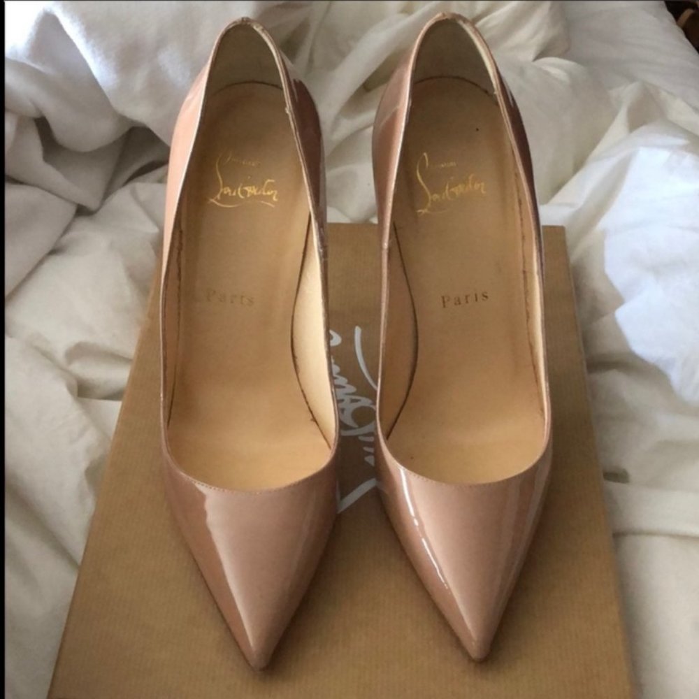 So Kate Louboutin 120 mm Size 37 (6.5) Nude